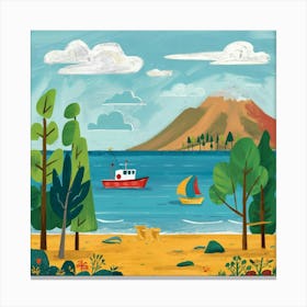 Hawaiian Beach 1 Canvas Print