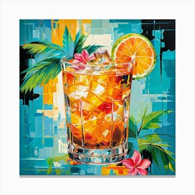 Tequila Cocktail 2 Canvas Print