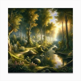 Forest 15 Canvas Print