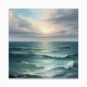 Ocean Waves 2 Canvas Print