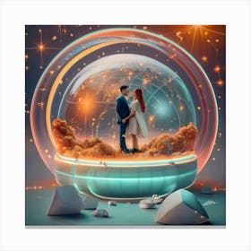 Infinity Couple Canvas Print