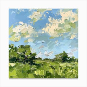 Cloudy Day 6 Canvas Print