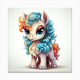 Cute Little Pony Canvas Print