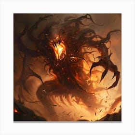 Demon 1 Canvas Print