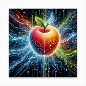 An apple 2 Canvas Print