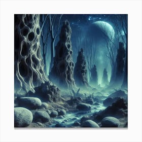 Dark Forest 68 Canvas Print