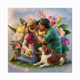 Sims 4 Canvas Print