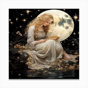 Full Moon Canvas Print