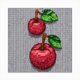 Pixel Art 43 Canvas Print