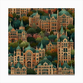 Cityscape 28 Canvas Print