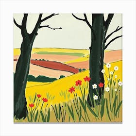 English Countryside 1 Canvas Print