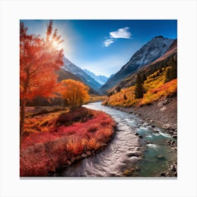 Autumn In Colorado Canvas Print