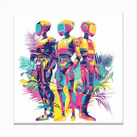 Robots Canvas Print