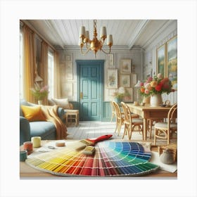 Living Room Canvas Print