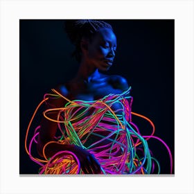 Glow In The Dark Canvas Print