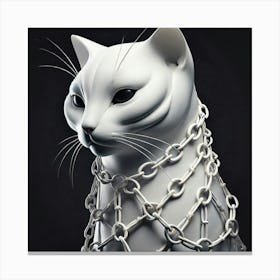 Cat In Chains 1 Lienzo