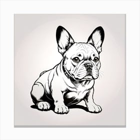 French Bulldog Canvas Print