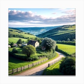 Country Road Canvas Print