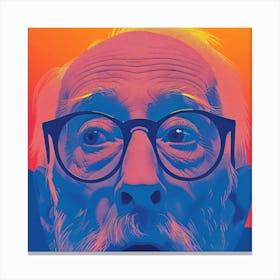 Old Man Senior Canvas Print