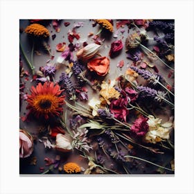 Dried Flowers 3 Canvas Print