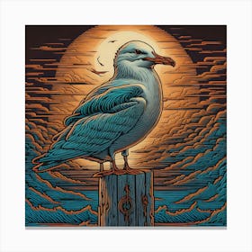 Seagull 1 Canvas Print