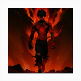 Vengeful Warrior Canvas Print