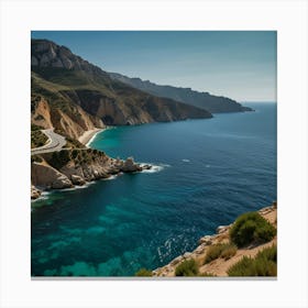 Road To The Sea Canvas Print