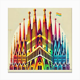 Sagrada Familia 2 Canvas Print