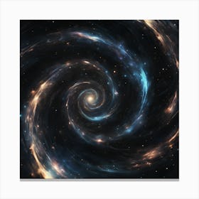 Cosmic Swirl Canvas Print