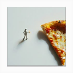 Slice Of Pizza Canvas Print