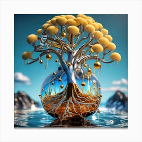 Studioquality Ultrarealistic Photo Of A Glass (1) Canvas Print