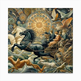 Chariot Of The Gods Canvas Print