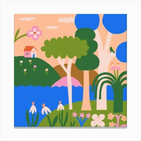 Dreamy Landscape Canvas Print