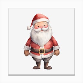 Santa Claus Illustration Canvas Print