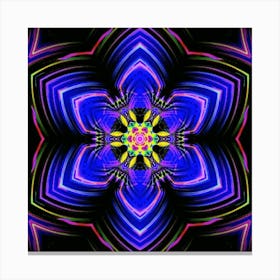 Psychedelic Flower 152 Leinwandbild