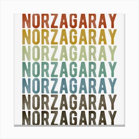 Norzagaray City Philippines Retro Canvas Print