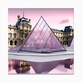 Louvre Soft Expressions Landscape #4 Canvas Print