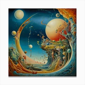 'The Moon' Canvas Print