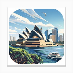 Sydney Opera House 1 Canvas Print