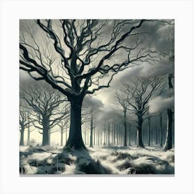 Winter Forest 1 Canvas Print