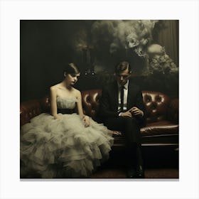 'The Lovers' Canvas Print