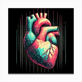 Human Heart Canvas Print