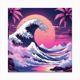 Beautiful Great Wave Canvas Print