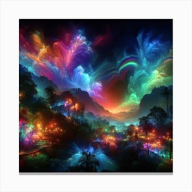 Rainbows In The Sky Canvas Print