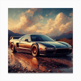 Honda Nsx 4 Canvas Print