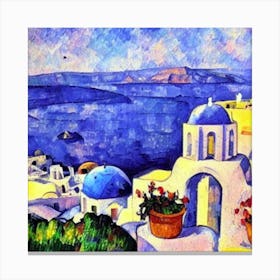 Oia, Greece Canvas Print