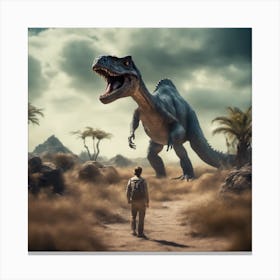 Jurassic Park Canvas Print