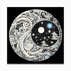 Yin Yang 39 Canvas Print