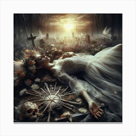 The Fairy Of War 1 Canvas Print