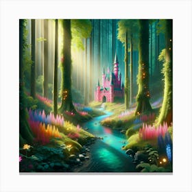 Fairytale Forest 3 Canvas Print